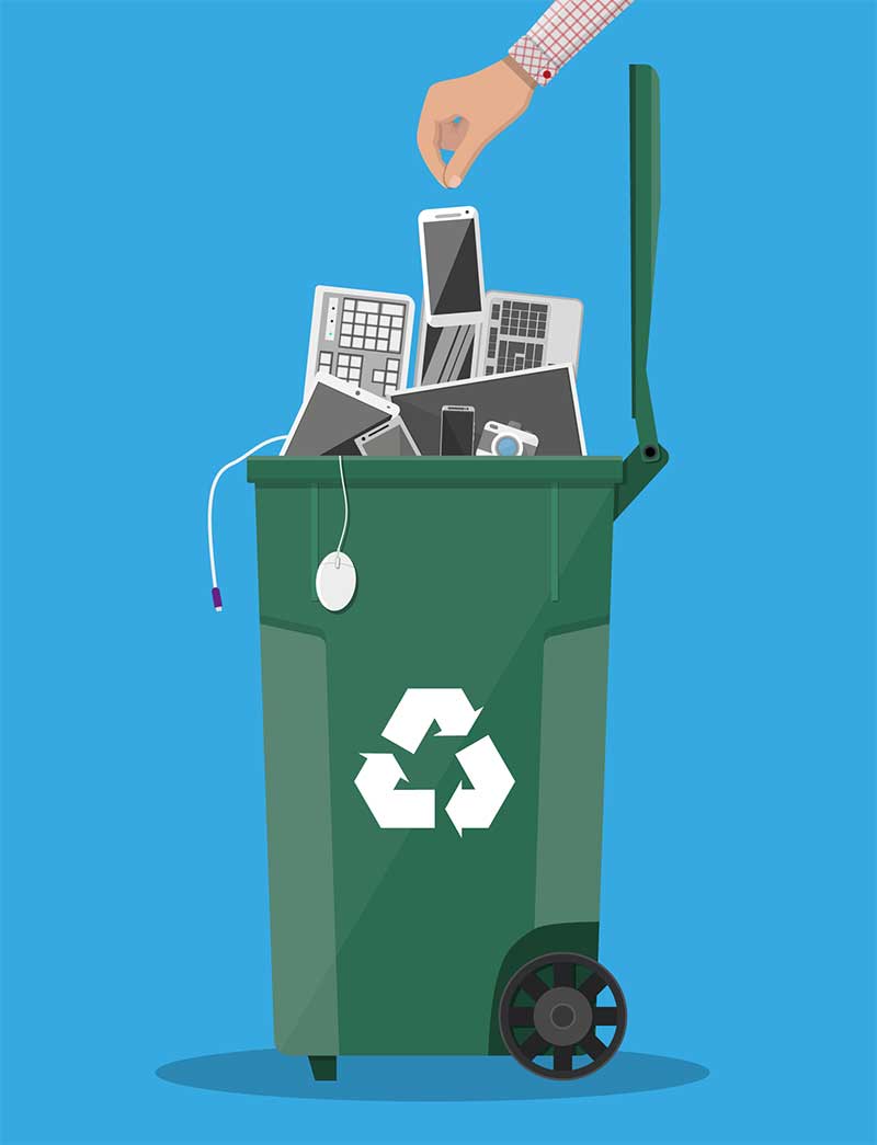 Save the planet - recycle your mobile phone